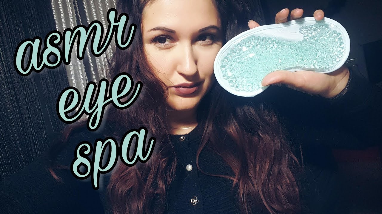 ASMR  Eye SPA : cotton pads, skin, gloves sounds and massage. Roleplay (ita)