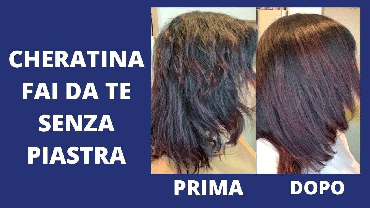 L'HO RIFATTO! STIRATURA ALLA CHERATINA FAI DA TE SENZA PIASTRA! | hornitorella