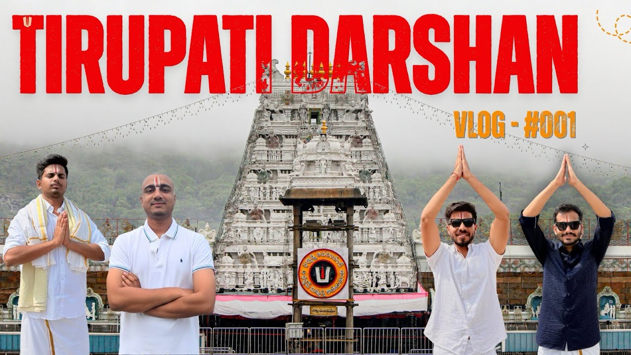 IFMR to Tirupati Balaji with boysss || Fun Travel Vlog ||