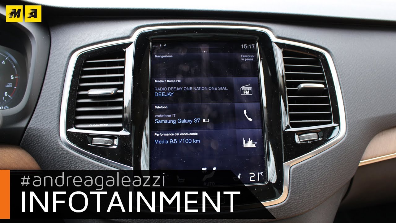 Volvo XC90 | Il focus sull'infotainment