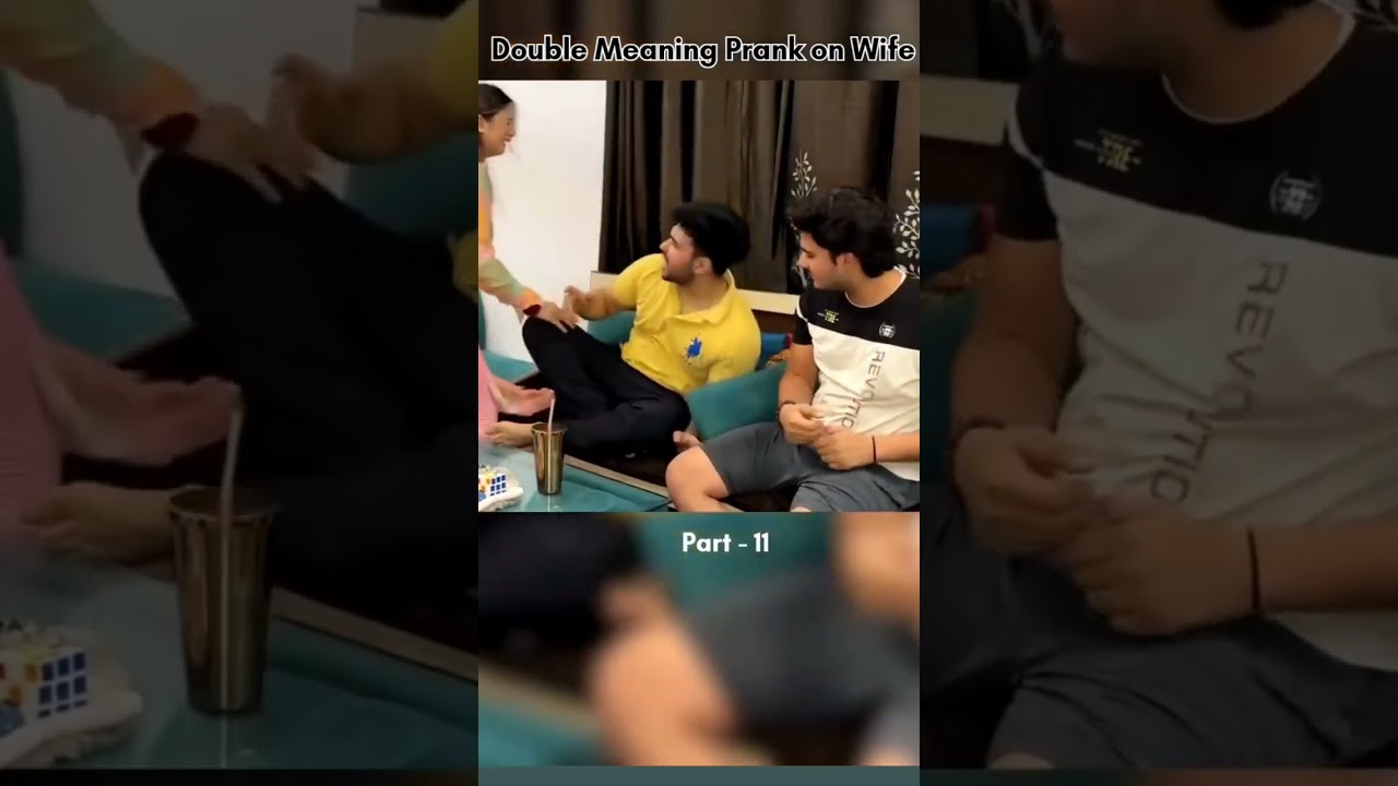 double meaning prank on wife 