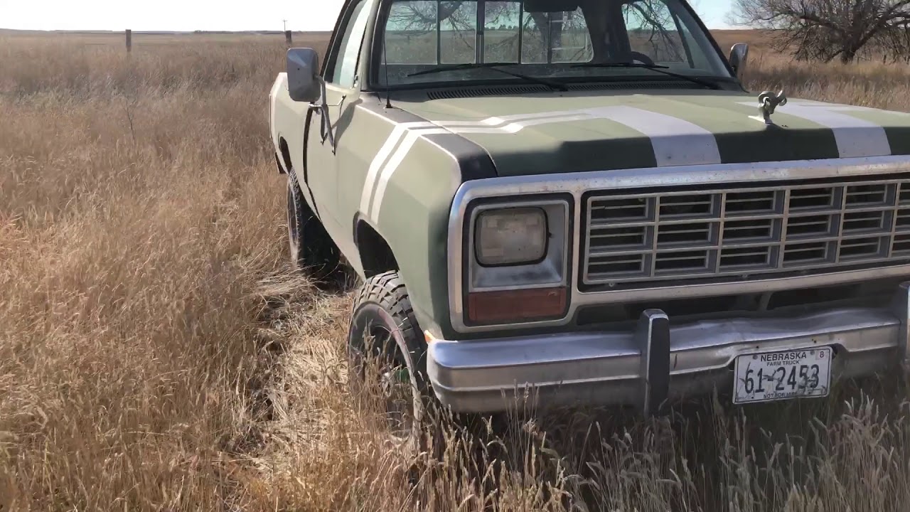 1985 Dodge W150 ride along