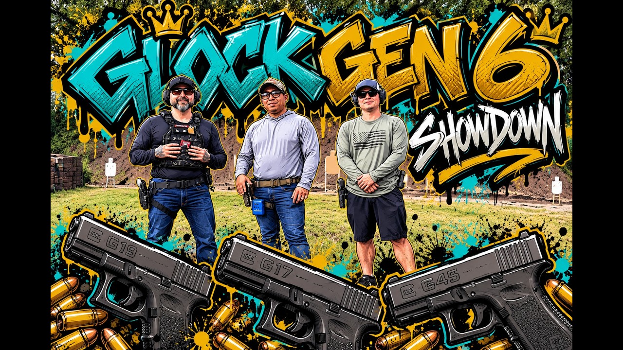 Operator Error Ep. 2: Glock Gen 6 Showdown (G17, G19, & G45)