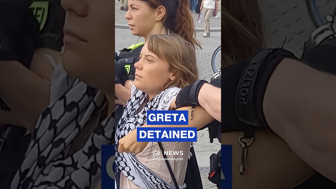 Greta Thunberg detained by Berlin police at pro-Palestinian protest