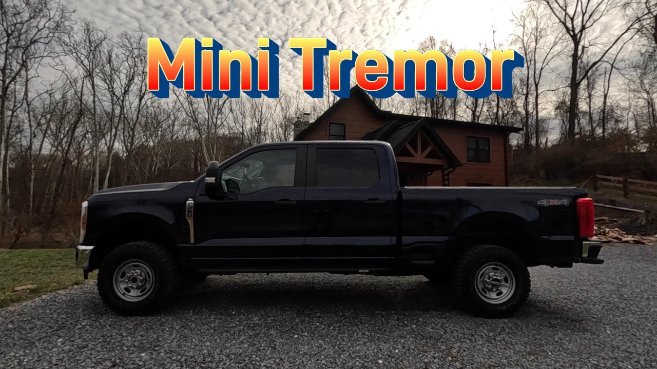 Finally Got The Mini Tremor Lift On My 2024 F250 XL And It Looks Great!