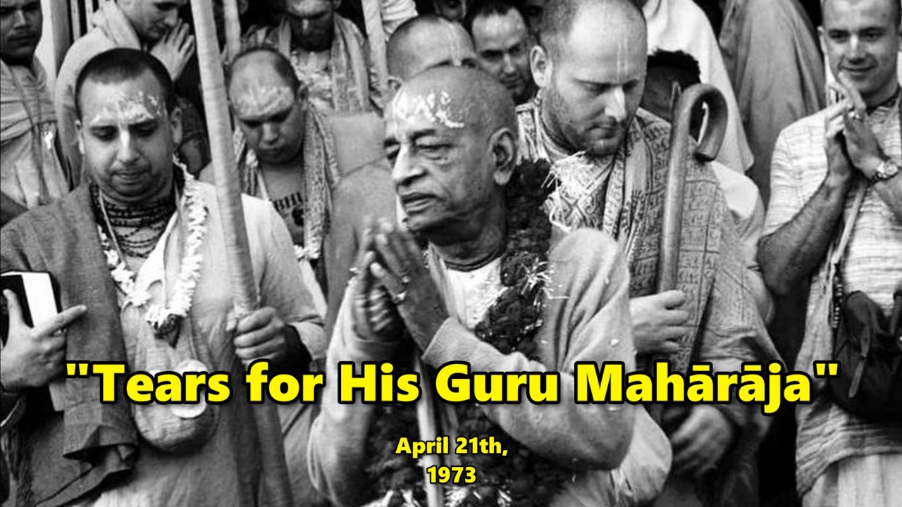 “Tears for His Guru Maharaja” – Srila Prabhupada in Los Angeles, July 4th, 1973