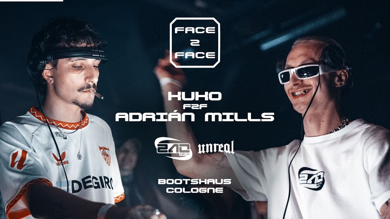 KUKO F2F ADRIÁN MILLS // FACE 2 FACE - UNREAL SPECIAL // BOOTSHAUS COLOGNE