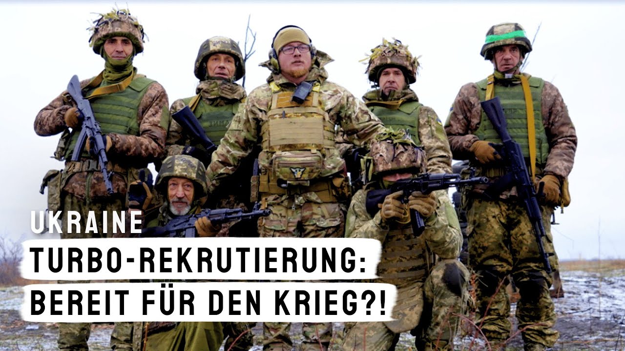 So rekrutiert die Ukraine Soldaten