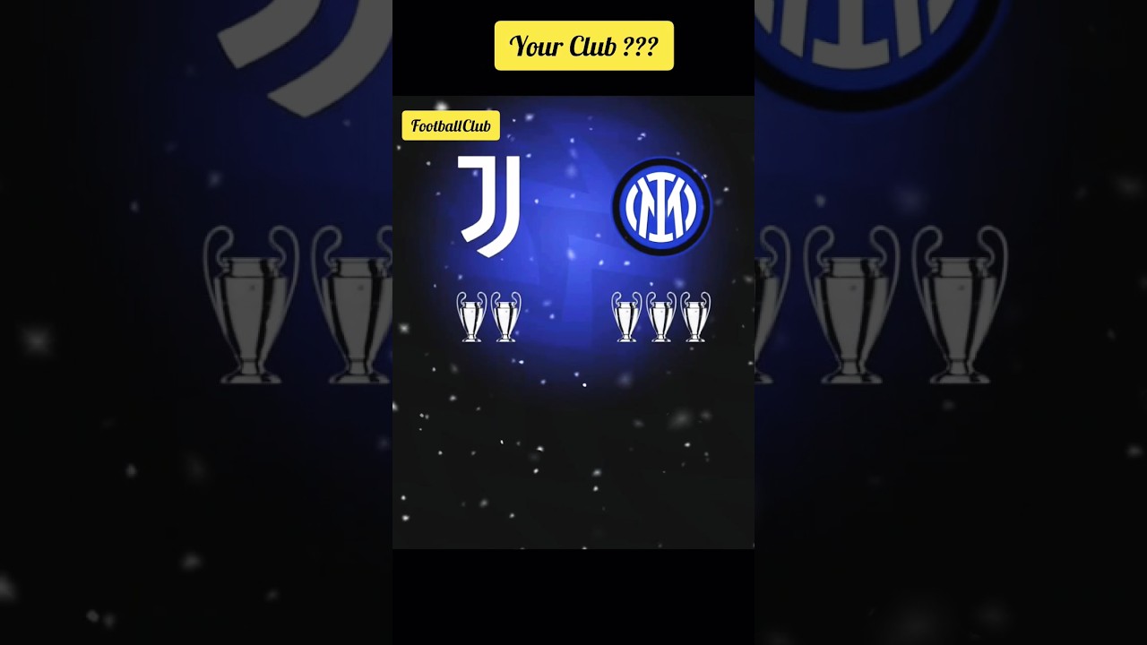 juventus vs intermilan trophies #juventus #intermilan #viral #football #shorts #ucl #footballclub