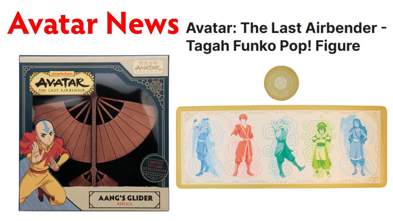 Интересный список фигурок Funko Pop + новая продукция по ATLA - Новости об «Аватаре»