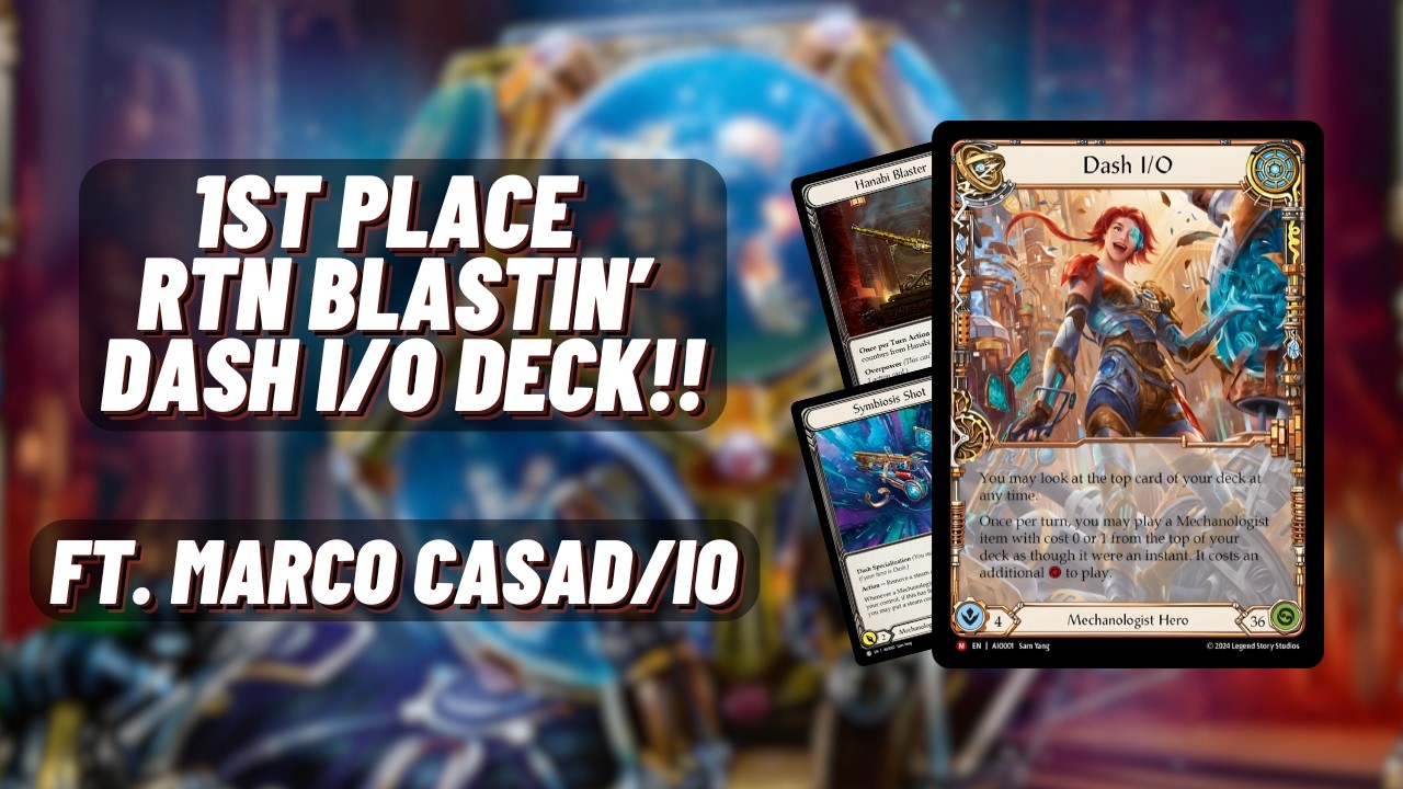 1st Place RTN Blastin' Dash I/O Deck!!