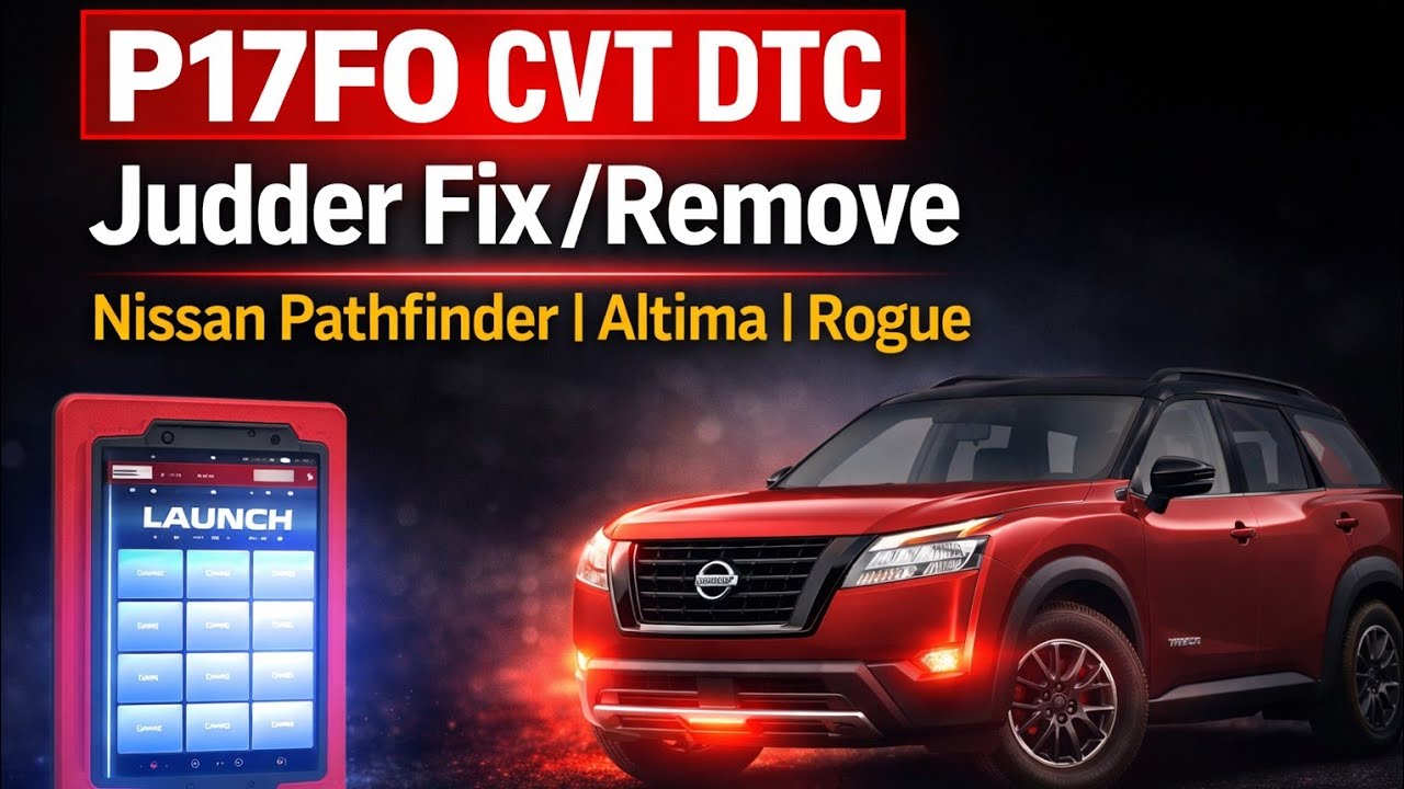 P17f0-00 CVT Judder (T/M Inspection) how to fix p17f0 nissan cvt judder nissan pathfinder p17F1-00