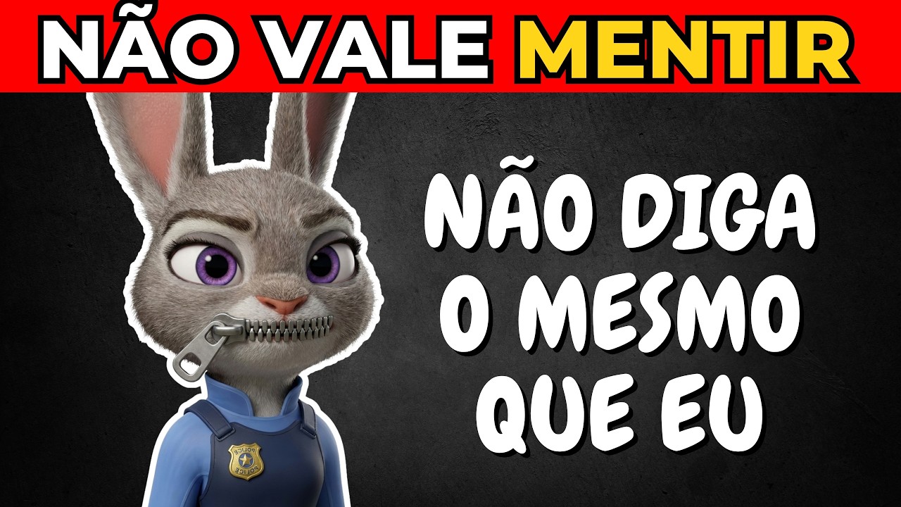 🤫 Não Diga o Mesmo Que Eu 8 ❌ - Apenas 5% Consegue vencer - 40 Mega Desafios - Quiz Plus