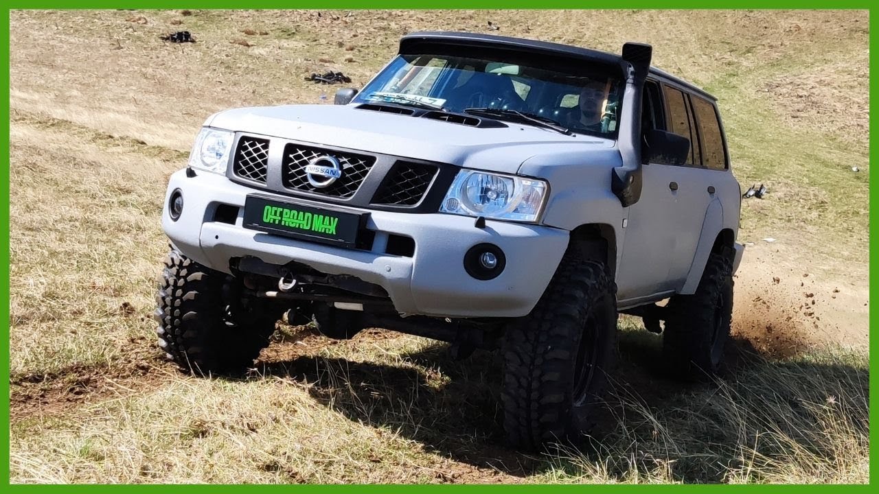 Teste prin pădure cu un Nissan Patrol GU4, adus la modificat la Off Road Max