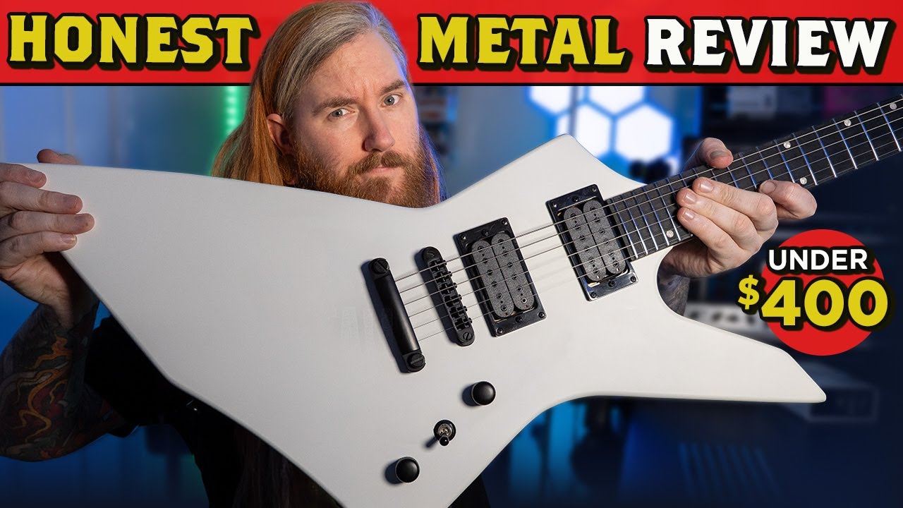 I Test the Cheapest Explorer Style Guitar by SPIRA Guitars X-400 MWH