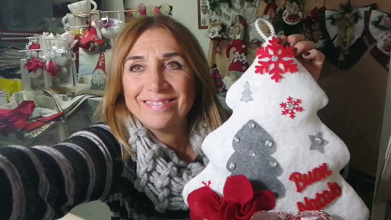 66🎀Alberello fuori- porta + Cartamodello gratuito