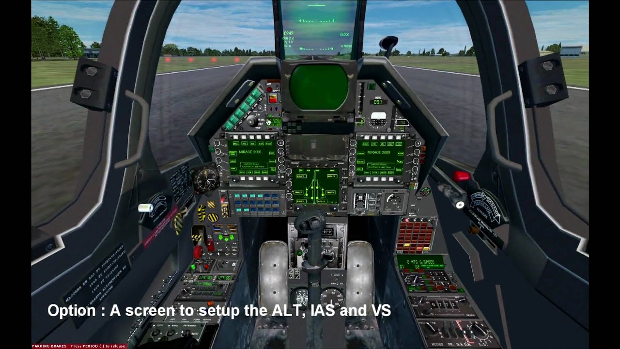 Mirage 2000-5 Rollus how to Startup and takeoff