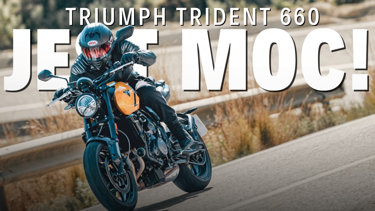Triumph Trident 660 – więcej mocy, więcej charakteru.