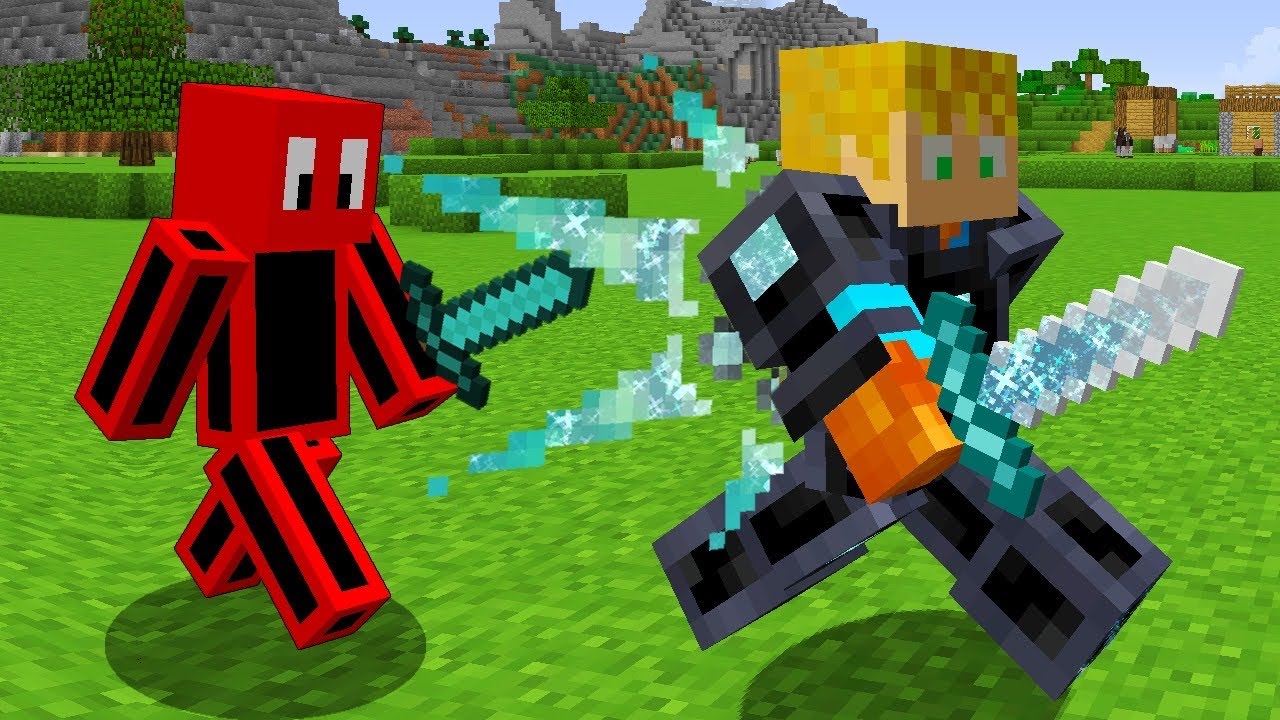 CAÇADOR VS FUGITIVO INVENCIVEL NO MINECRAFT