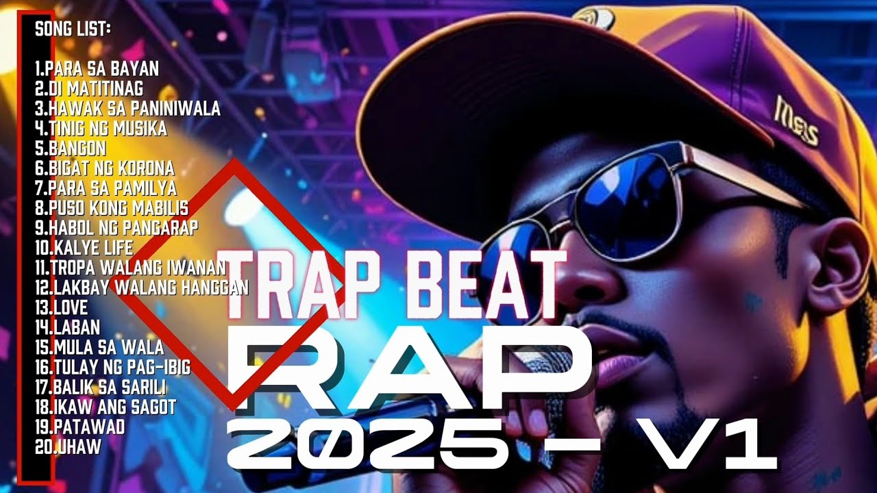 RAP TAGALOG 2025  V1- TRAP BEAT - ROCK & R&B RAP 🎶  #pinoyrap #trap #hiphop #opmrap  #pinoyrapmusic