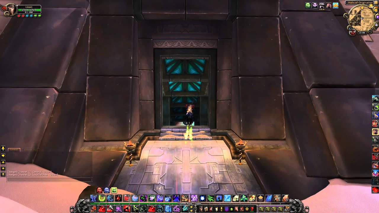 Halls of Origination Entrance