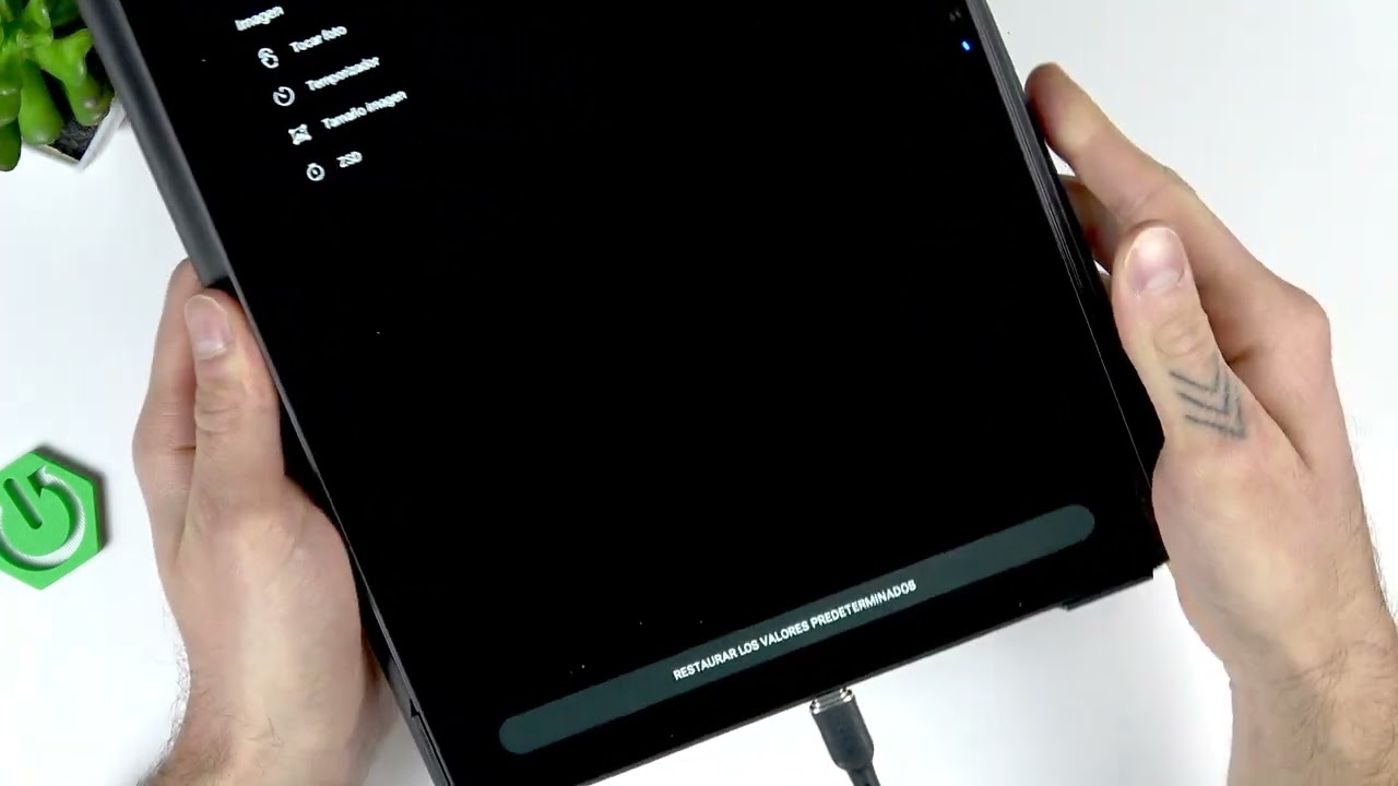 DOOGEE Tab E3 Pro — Cómo restablecer los ajustes de la cámara