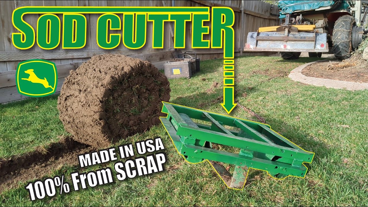 SOD Cutter Made from Scrap Metal    for   ATV Tractor Etc