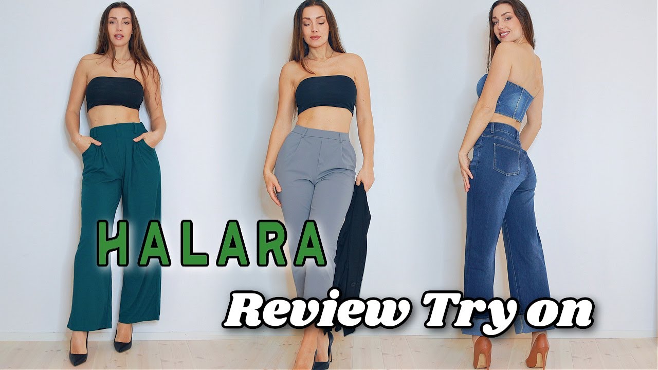Halara News! Tall girl Jeans and pants - Review Try on haul