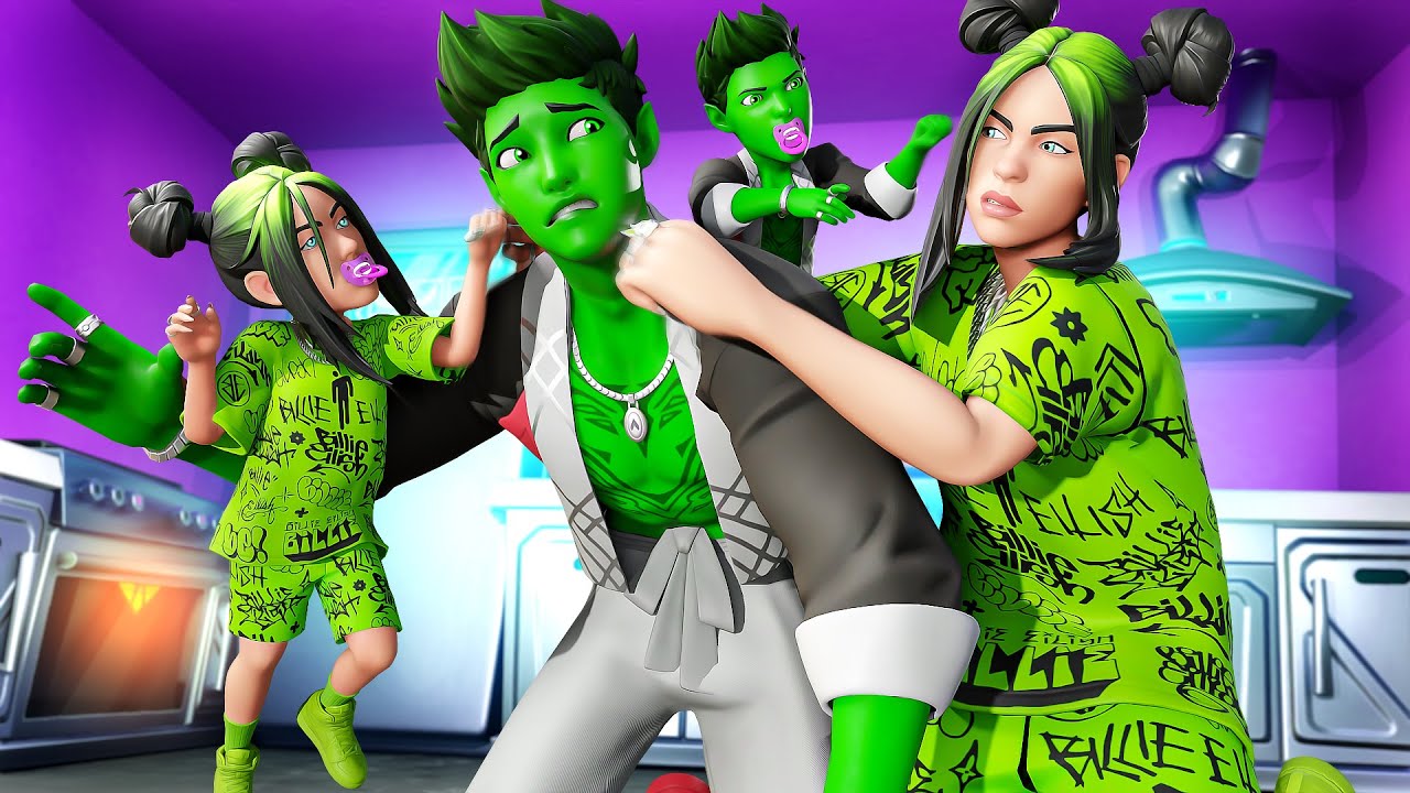 BEAST BOY & BILLIE EILISH FAMILIE! 😍🥳 (eskaliert) in Fortnite!