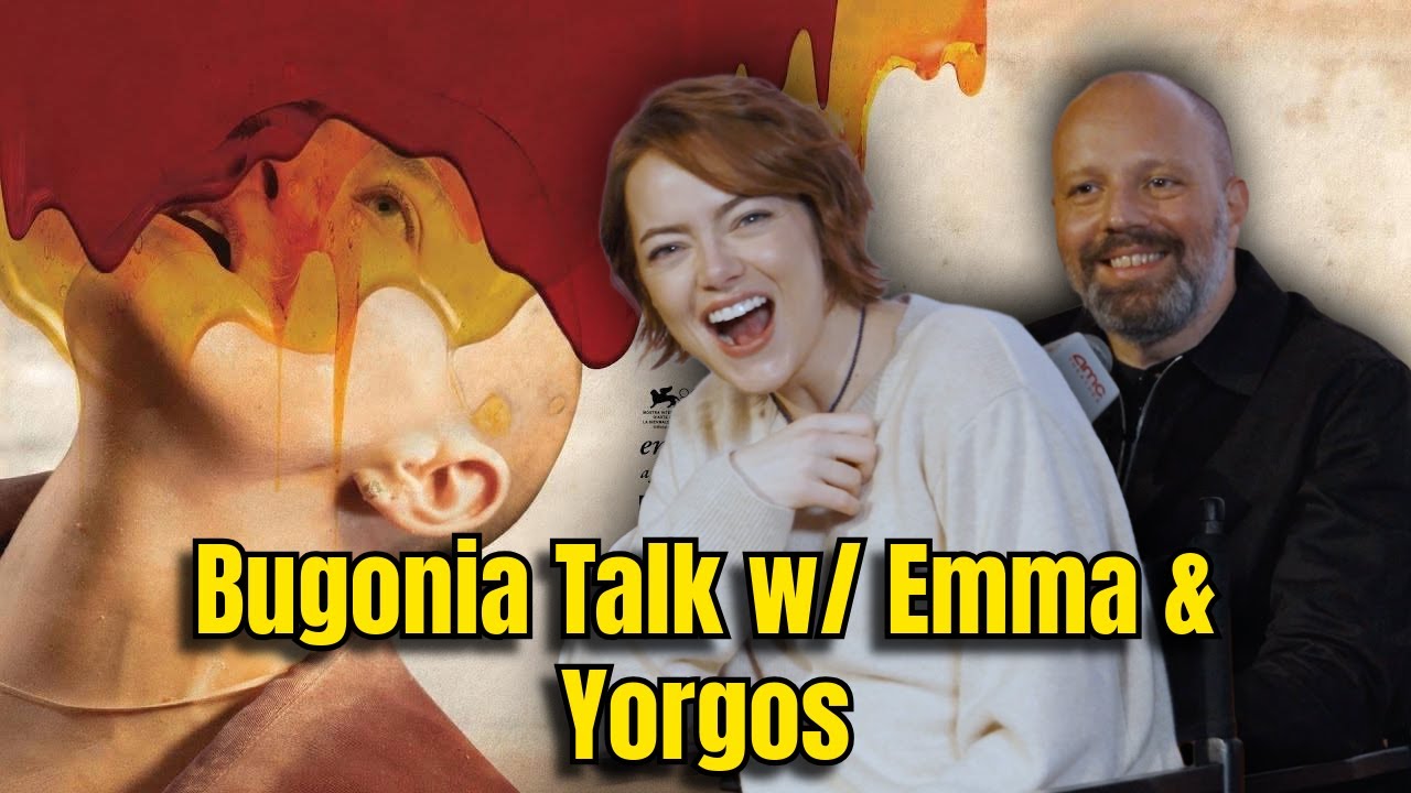 BUGONIA is a BANGER!! EMMA STONE and YORGOS LANTHIMOS Q&A