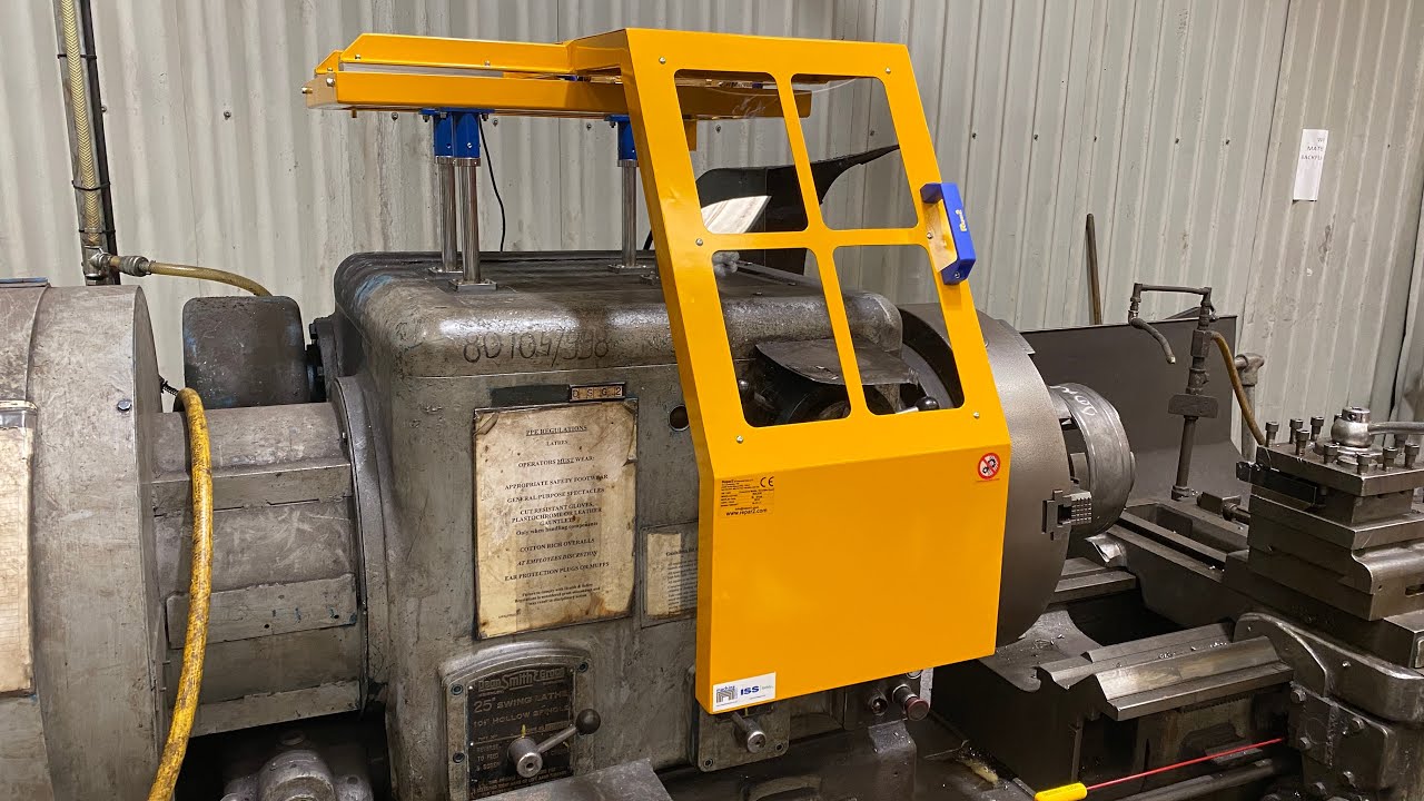Dean Smith and Grace| Lathe PUWER Guarding