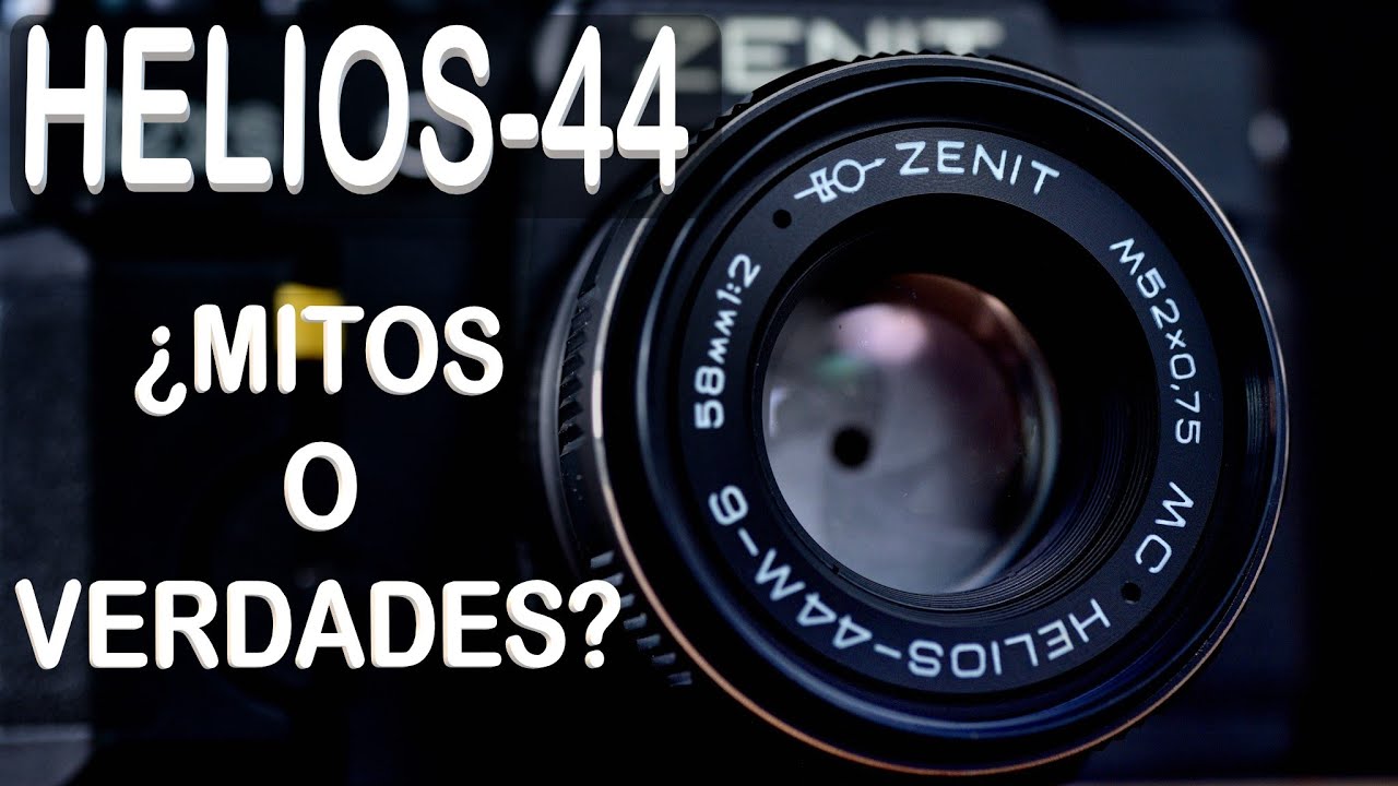 Lente Helios 44 Cultura del Desenfoque | Lente Vintage de Foto Vídeo con Bokeh Digital y Analógico