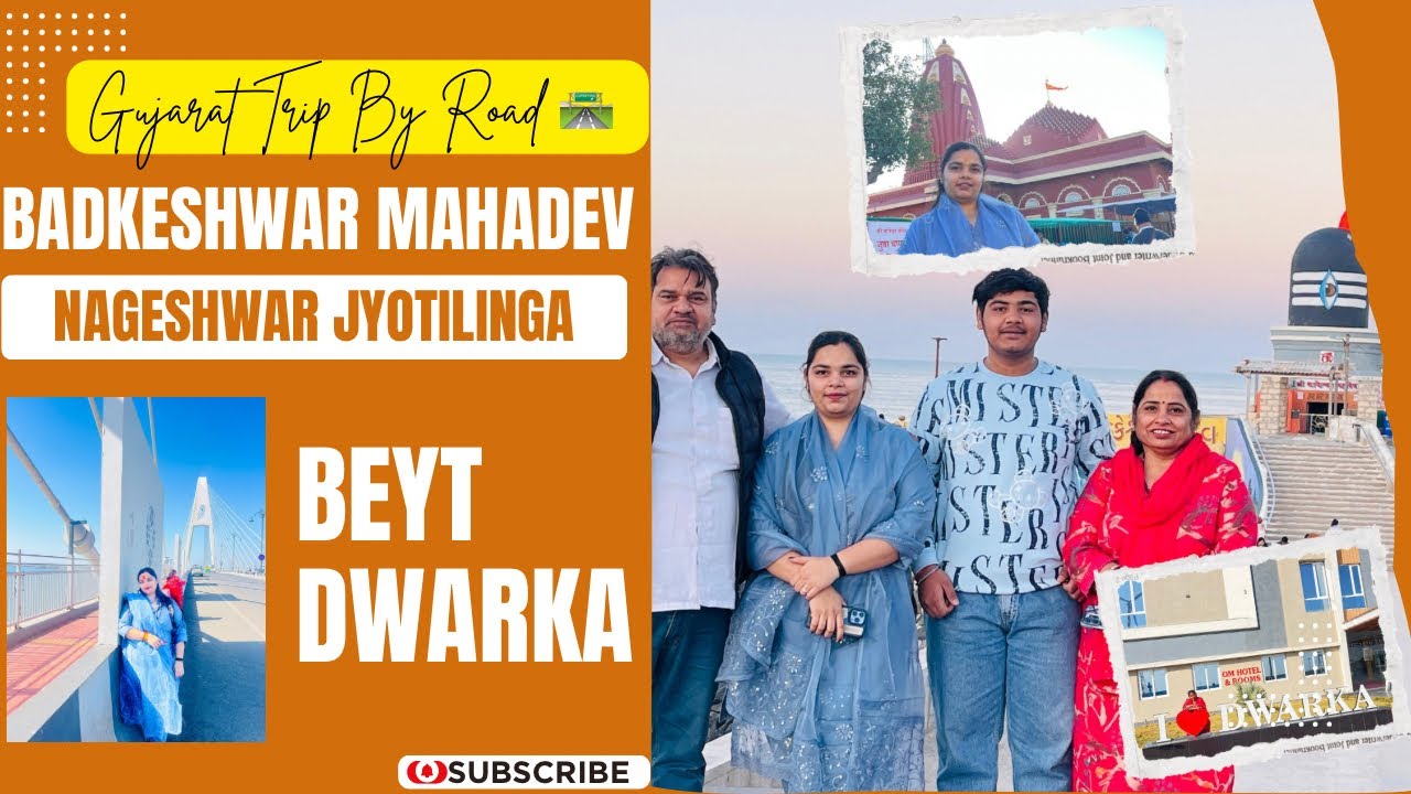 Badkeshwar Mahadev❤️| Nageshwar Jyotilings🔱| Gopi Talab🌷| Byet Dwarka♥️ 