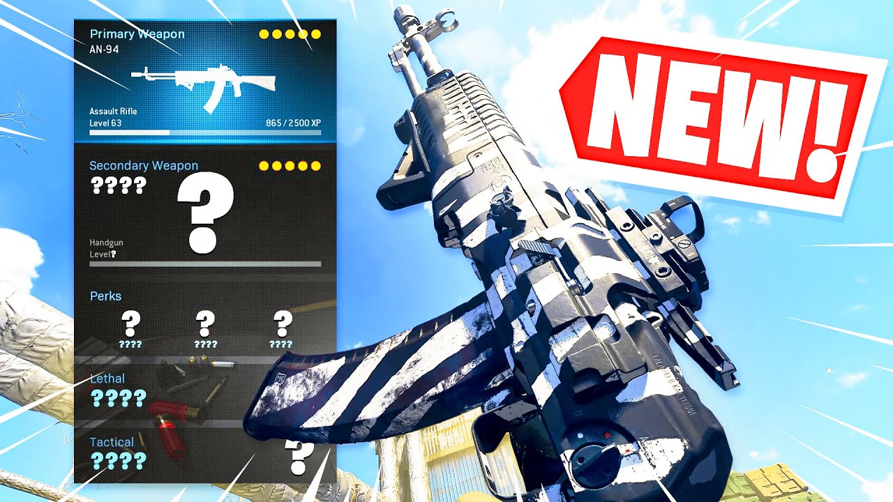 NOBODY CAN STOP THIS AN-94 NO RECOIL CLASS SETUP | Modern Warfare AN-94 Class (COD MW Best Setups)