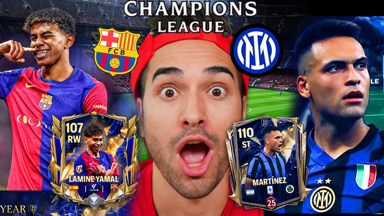 ⚽ BARCELLONA vs INTER SU FC 25 MOBILE