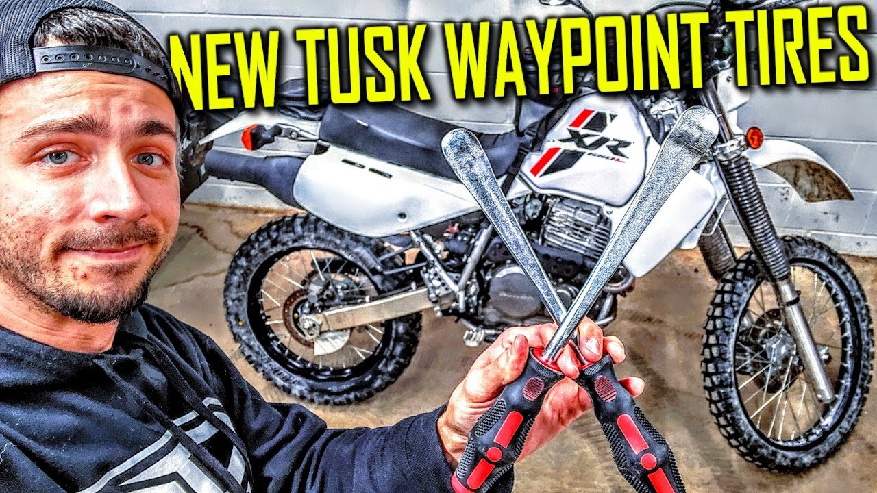 Honda XR650L Gets New Tires! | Tusk Waypoint First Impressions