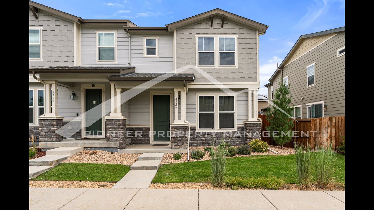Broomfield Townhomes for Rent 2BR/2.5BA by Broomfield Property Management