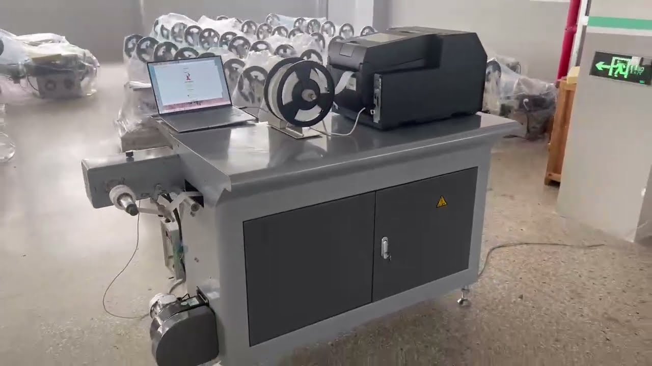 Jingda Polyester Satin Ribbon Cotton Tape Nylon Taffeta Paper Digital Clothes Label Printing Machine