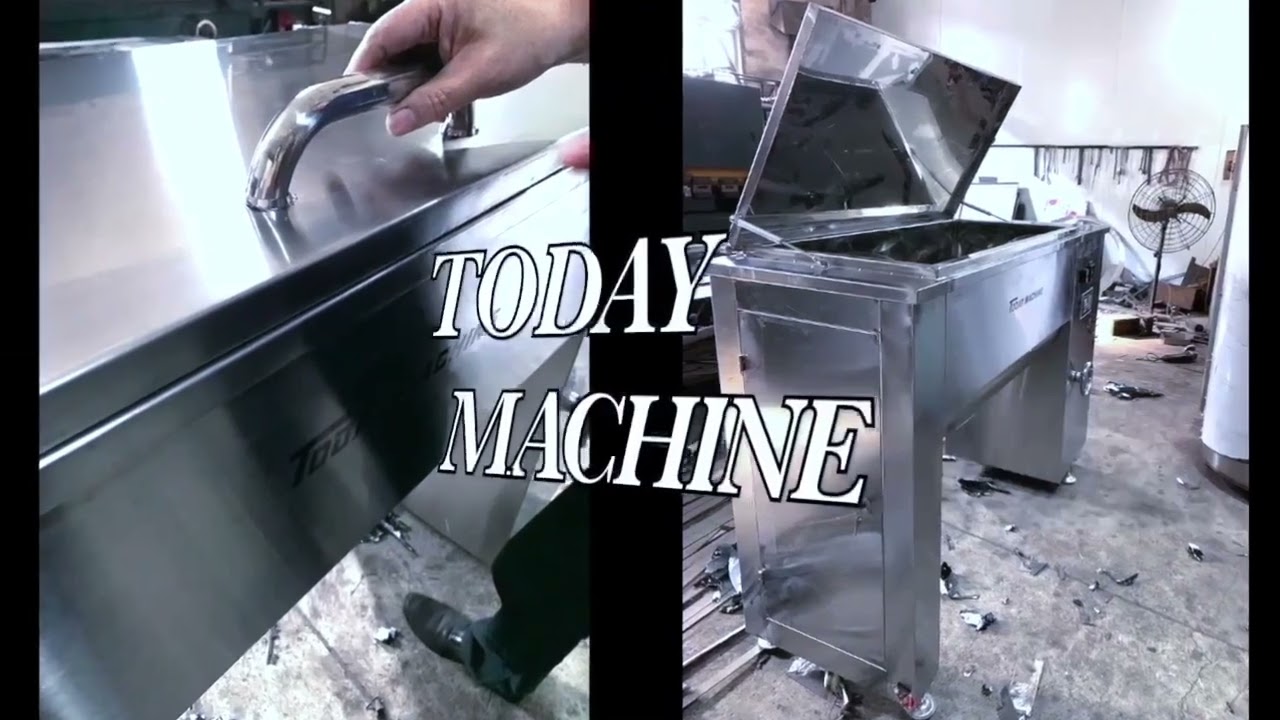 Automatic Horizontal Feed Mixer Machine 500 Lt Dry Powder Blending Mixing Machine Powder Ribbon Scre