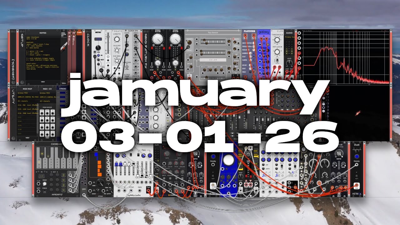morning frost - #jamuary2026 ambient vcv rack (03-01-26)
