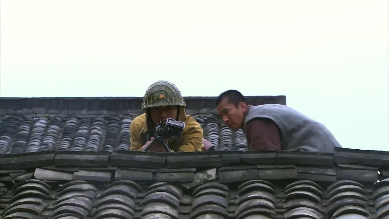 日軍包圍少女，危機時刻功夫高手及時出現！