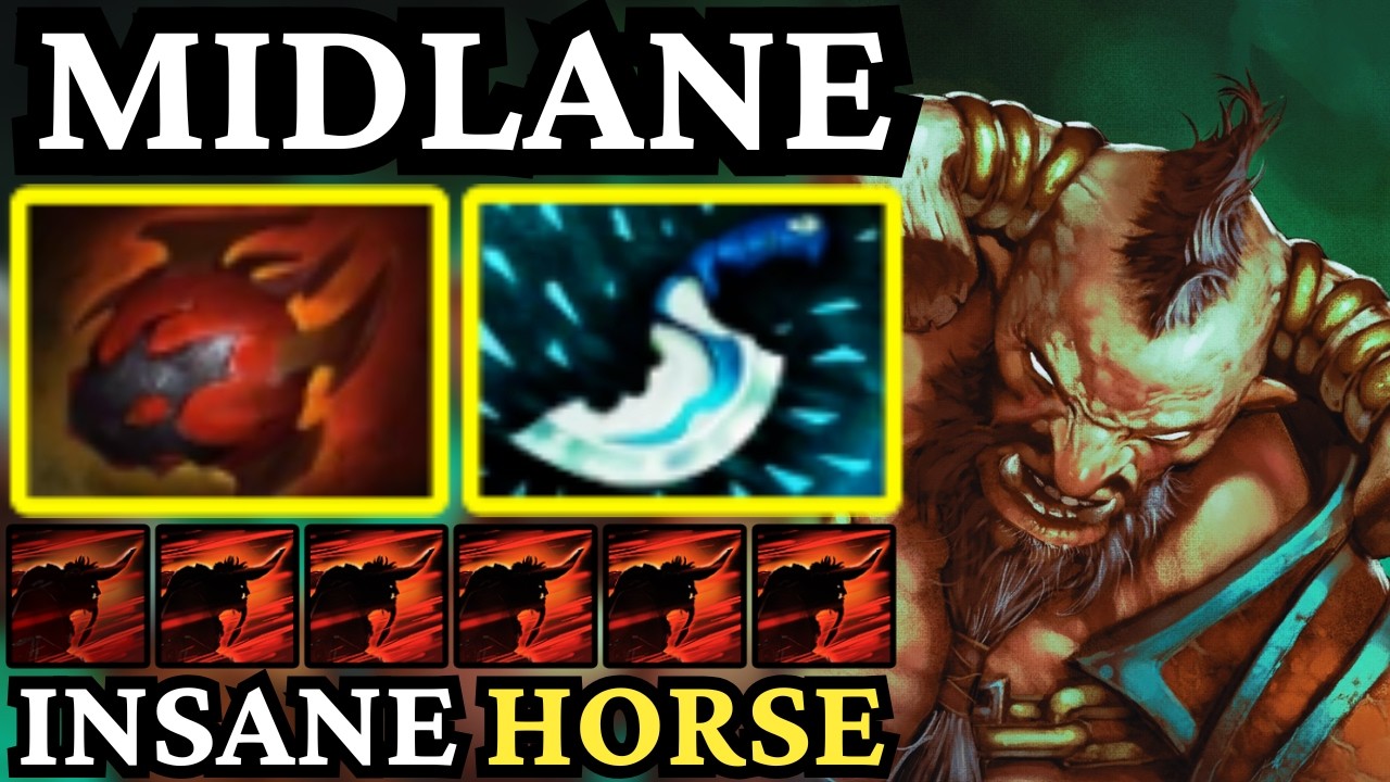 🔥 CENTAUR WARRUNNER Mid Charges Into Every Fight &mdash; Hoof Stomp & Double Edge 🔥 Dota 2