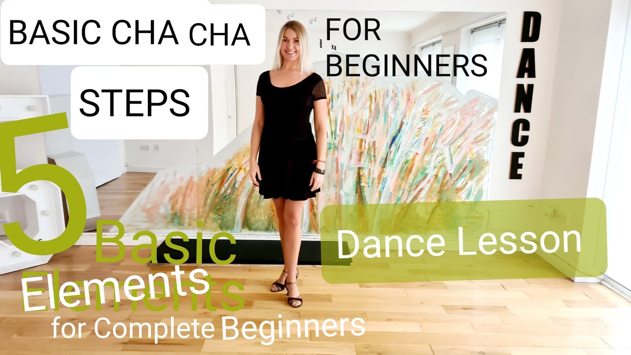 Basic Cha Cha Steps for Beginners Solo. Dance Tutorial | Basic Step| New York| Spot Turn