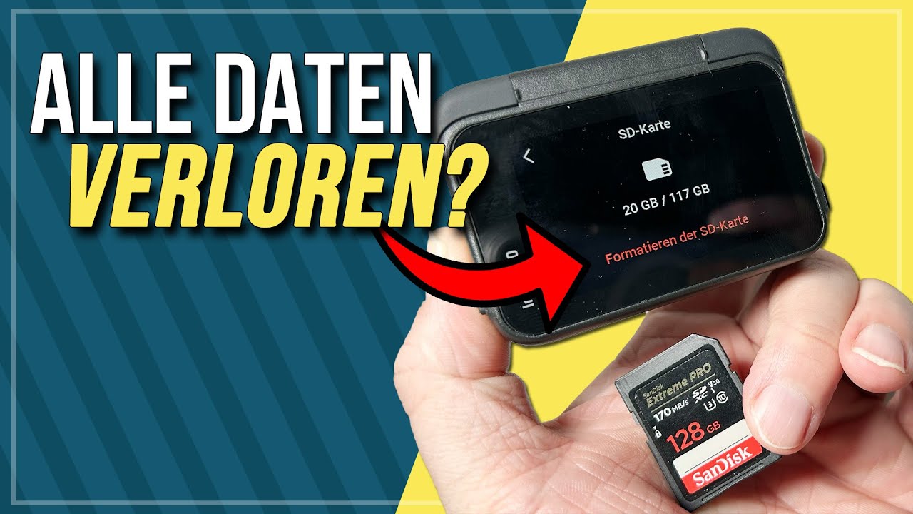 Speicherkarte formatiert Daten verloren so rettest Du Deine Dateien durch Datenwiederherstellung