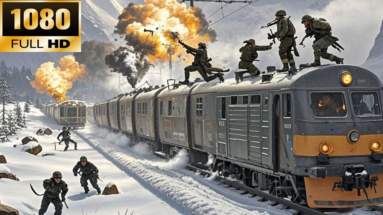 Бандиты ограбили поезд, но не ожидали, что вагоны будут полны китайскими солдатами!