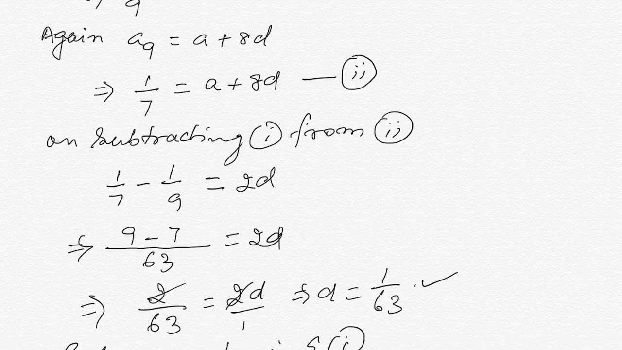 A.P.Numericals