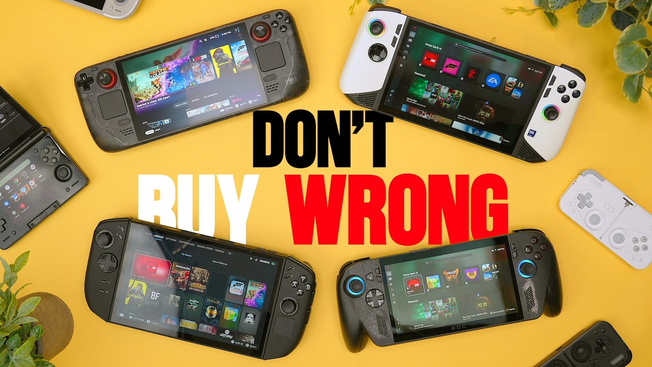 Xbox Ally X против Steam Deck OLED против Lenovo Legion Go 2: лучшие игровые портативные консоли ...