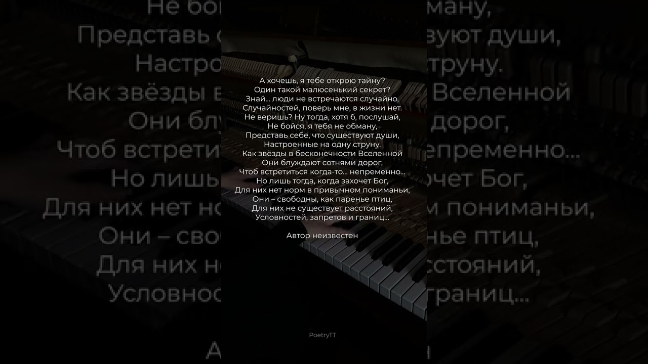 А хочу, я тебе открою тайну? | Стих &hearts;️ #поэзия #стихи