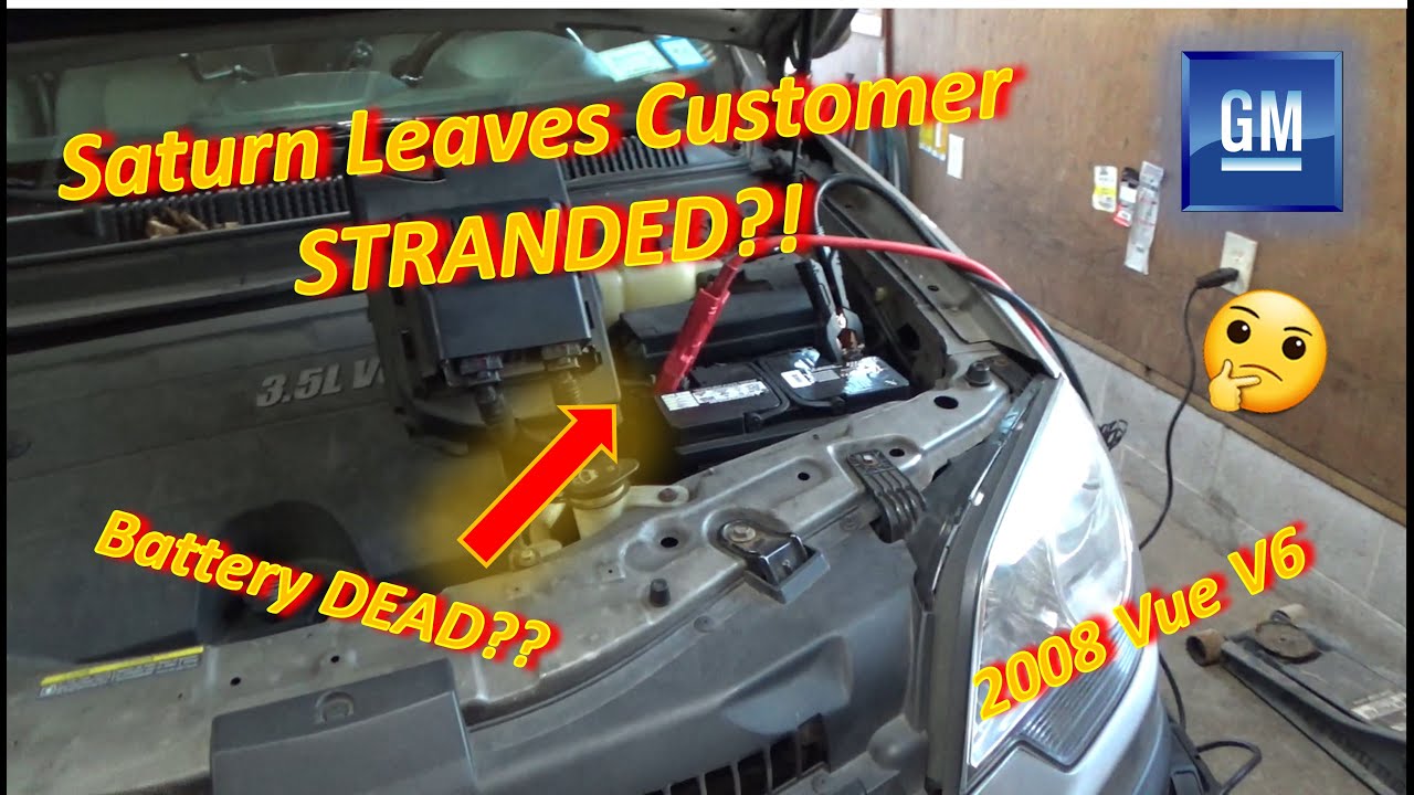 Saturn Leaves Customer STRANDED?! ('08 Vue V6 DEAD BATTERY? Parts Cannon Fired!)
