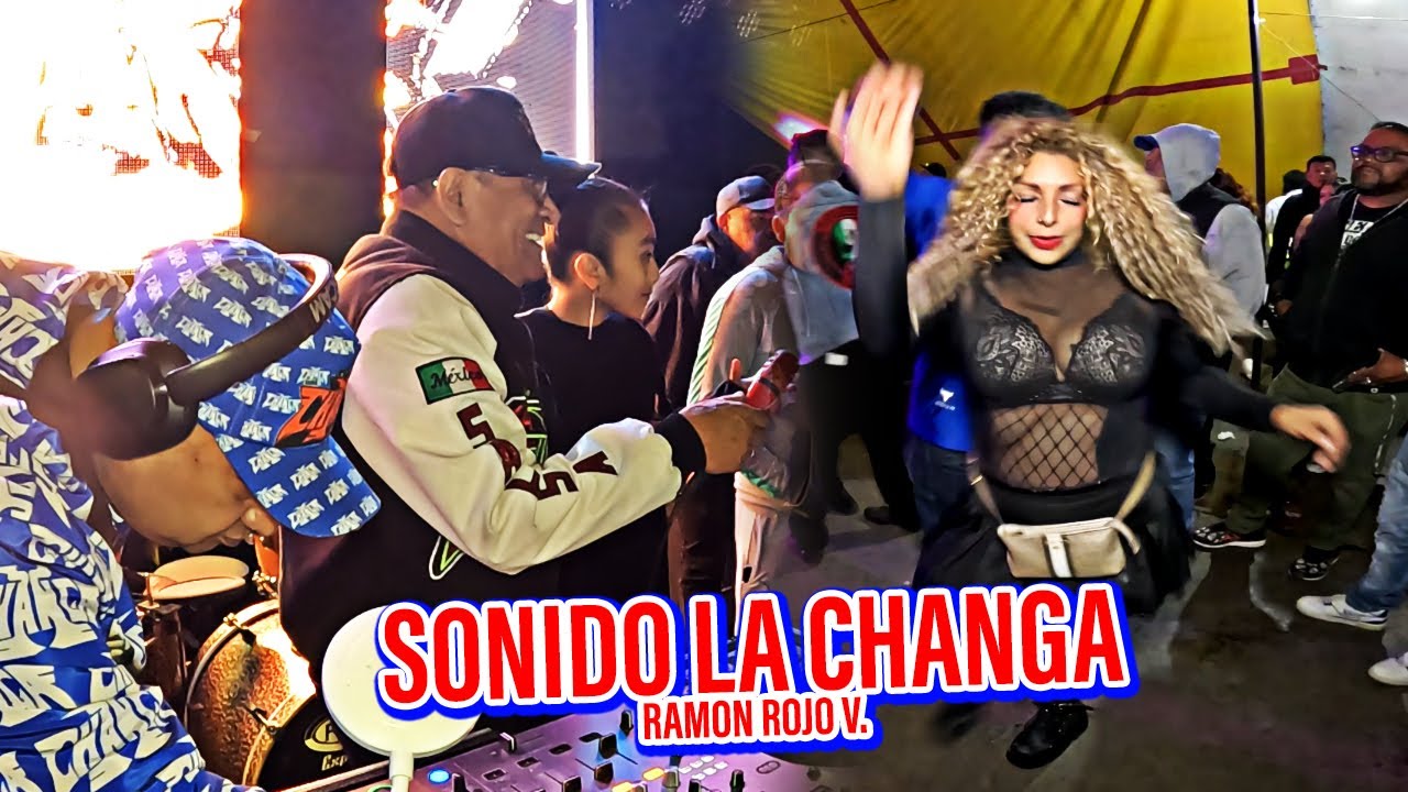 SONIDO LA CHANGA TOCO UNA RICA CUMBIA DEL RECUERDO  Y HACE BAILAR ALA BANDA ROCKANROLLERA